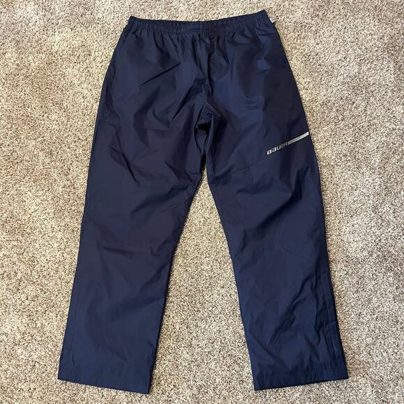 Bauer Team Flex Pants Hockey Warm Up 37.5 Navy Blue Mens XXL NWT - Picture 1 of 6